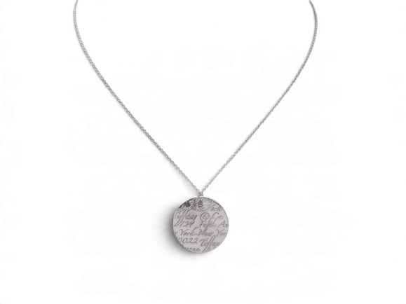 collier tiffany co fifth avenue argent massif 925
