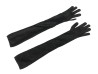gants longs alaia en velours noir tu p01208413