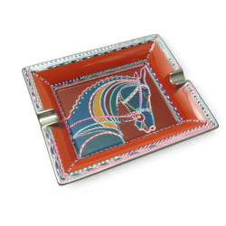  cendrier hermes robe du soir terracotta vide