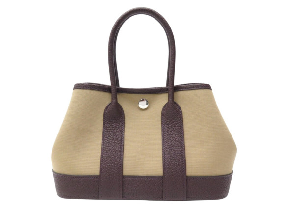 sac a main hermes neo garden 23 party mini toile