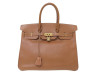 sac a main hermes birkin 35 en cuir epsom gold metal
