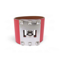  bracelet hermes extreme kelly dog cuir epsom rose