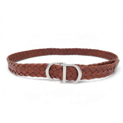  ceinture christian dior boucle cd t100 en cuir