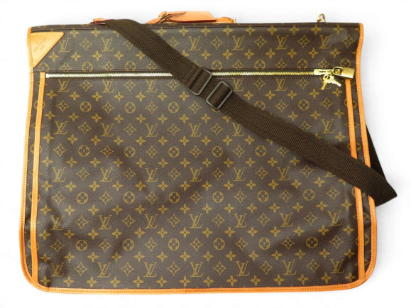 sac porte vetements louis vuitton toile