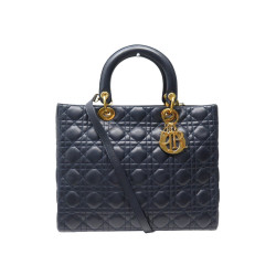  sac a main christian dior lady large cuir