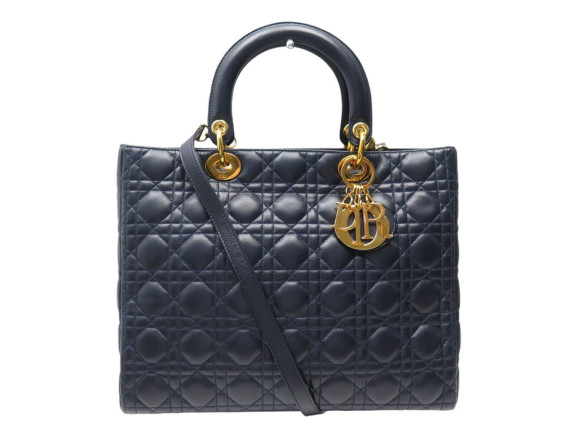 sac a main christian dior lady large cuir