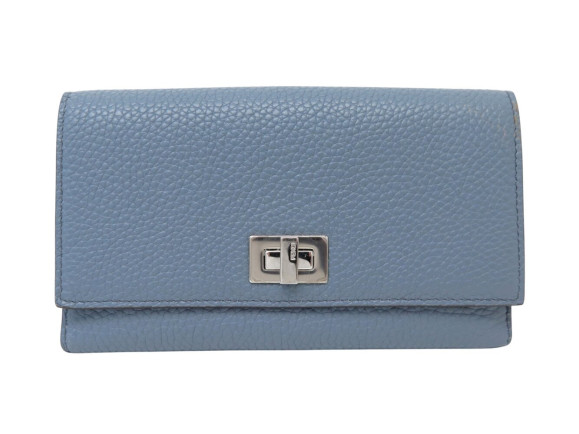 portefeuille fendi peekaboo 8m0437 continental en cuir