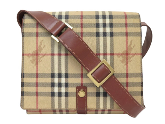 sacoche burberry haymarket messenger tartan check sac