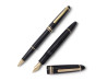 parure 2 stylos montblanc meisterstuck plume piston