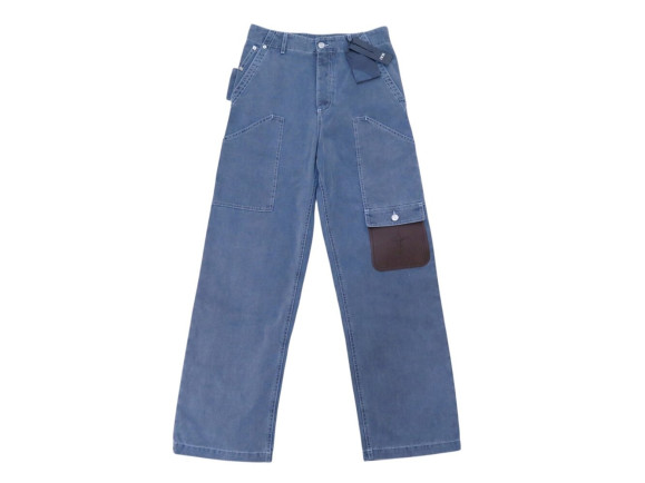 pantalon dior x stone island cargo jean