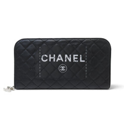  sac a main chanel pochette zippee en cuir