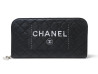 sac a main chanel pochette zippee en cuir