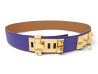 ceinture hermes collier de chien medor 5cm t85 en cuir