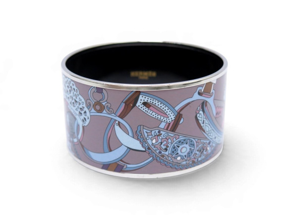 bracelet hermes email xl concours d'etriers 18cm rose
