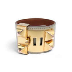 bracelet hermes collier de chien s 14 17cm cuir swift