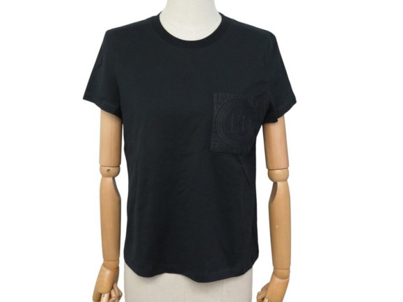 tshirt hermes poche brodee h mosaique au 24