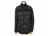 blouson moncler ardenne t2 48 m en nylon noir doudoune