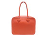 sac a main hermes plume 28 cm en cuir graine orange