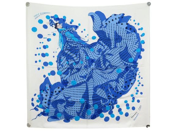 foulard hermes hola flamenca carre 90 d