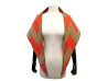 echarpe hermes casaque chevrons etole triangle