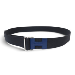  ceinture hermes nomade 40 toile marine boucle