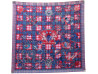  foulard hermes fleurs d'ecosse carre 90 soie