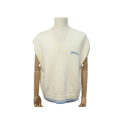  pull sans manche christian dior col v