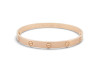 bracelet cartier love modele classique or rose