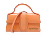 sac a main jacquemus le bambino 213ba006 cuir orange