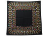 foulard chanel bijoux gripoix carre 90 soie noire