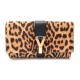 SAC A MAIN YVES SAINT LAURENT CHYC 265701 POCHETTE POILS LEOPARD CLUTCH BAG 900€