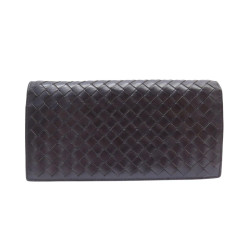 portefeuille bottega veneta grand format en cuir