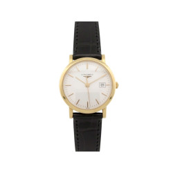 montre longines presence l4.279.6 27mm en or jaune 18k
