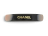  barette chanel 2001 en resine bicolore metal