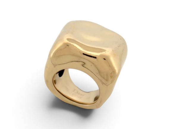 bague christian dior nougat fetes fastueuses t55 or