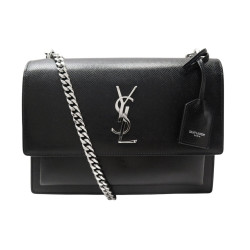 sac a main saint laurent sunset medium 442906 cuir