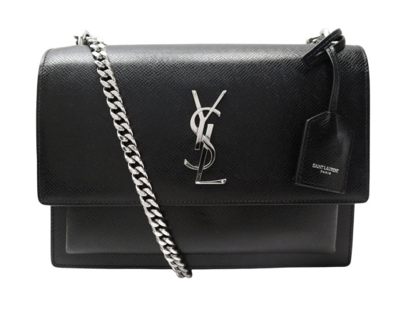 sac a main saint laurent sunset medium 442906 cuir