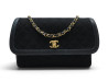 sac a main chanel logo cc en jersey matelasse