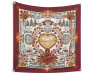 foulard hermes decoupages anna rosat carre 90 en soie
