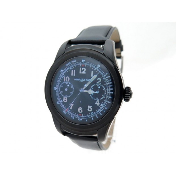 NEUF MONTRE MONTBLANC MS744517 SUMMIT CONNECTED 47 MM CONNECTEE ACIER PVD 900€