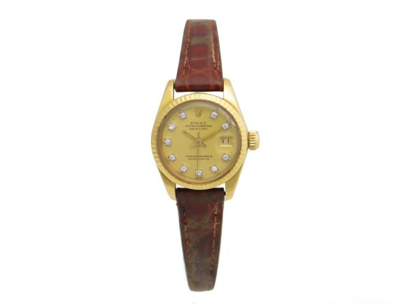 montre rolex 6917 oyster pertetual datejust 25 mm