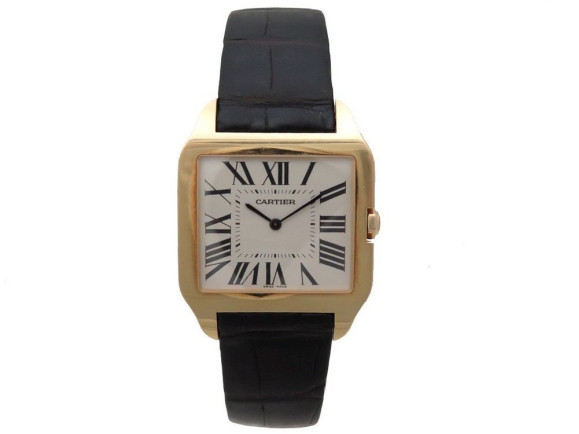 montre cartier santos dumont grand modele 2649
