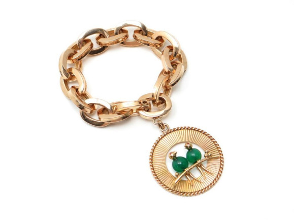 bracelet mellerio dits meller 2 oiseaux sur branche en