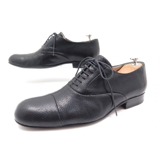 CHAUSSURES JEAN BAPTISTE RAUTUREAU RICHELIEUX BOUT DROIT 41.5 CUIR SHOES 400€