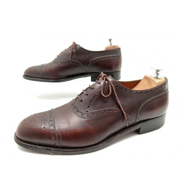  CHAUSSURES JM WESTON RICHELIEU 6.5 MARRON 1 2 