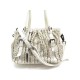 SAC A MAIN BURBERRY 37CM BANDOULIERE CUIR BLANC LEATHER BAG PURSE DUSTBAG 1870€