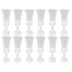 LOT 12 VERRES A VIN ROUGE + CARAFE 