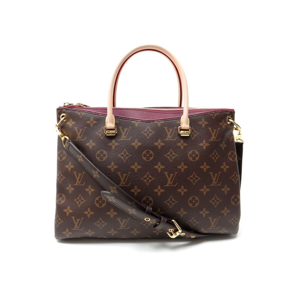 Sac bandoulière croisette en toile Louis Vuitton Brown in Cloth