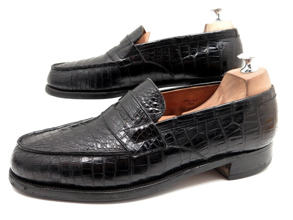 mocassin croco weston