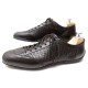 NEUF CHAUSSURES JM WESTON CASUAL TRAINING 11D 45 BASKETS CUIR MARRON SHOES 475€